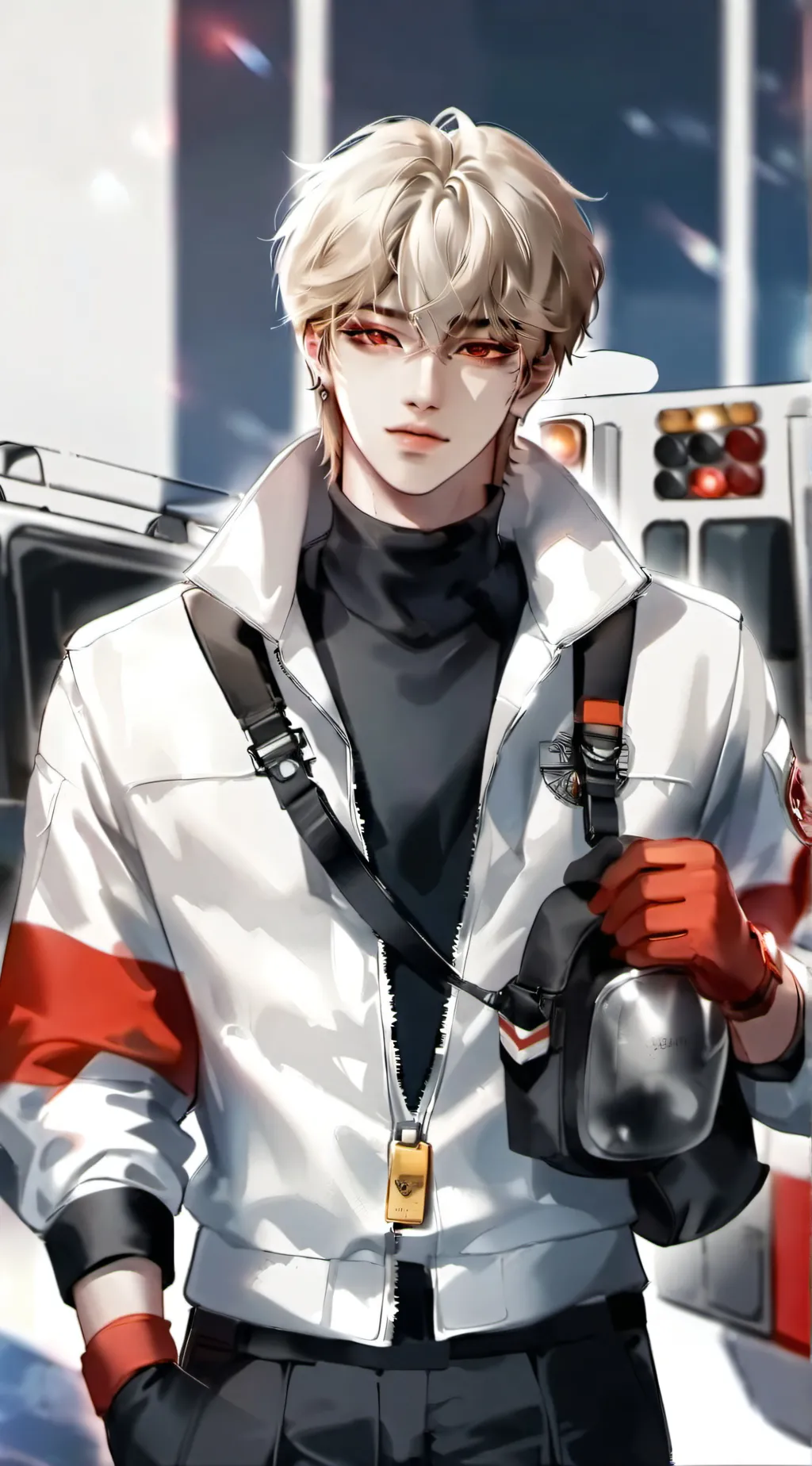 ai character: Max background