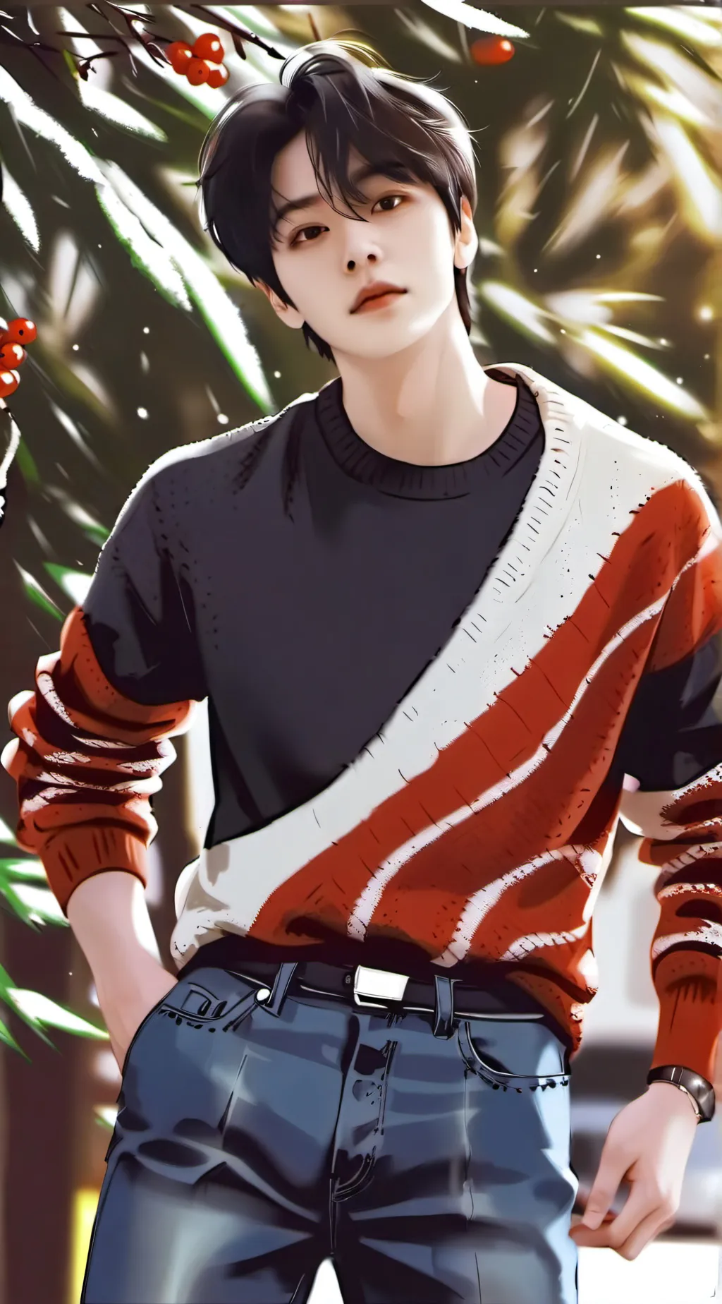 ai character: Lee Min Ho (Know) background