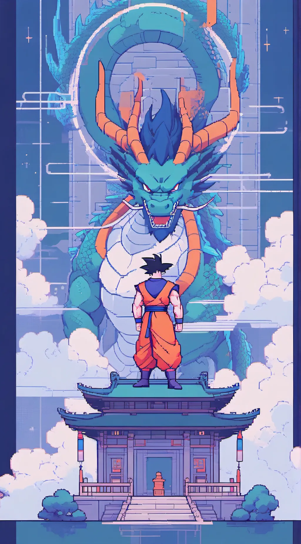 ai character: dragon Ball z rp)2 background