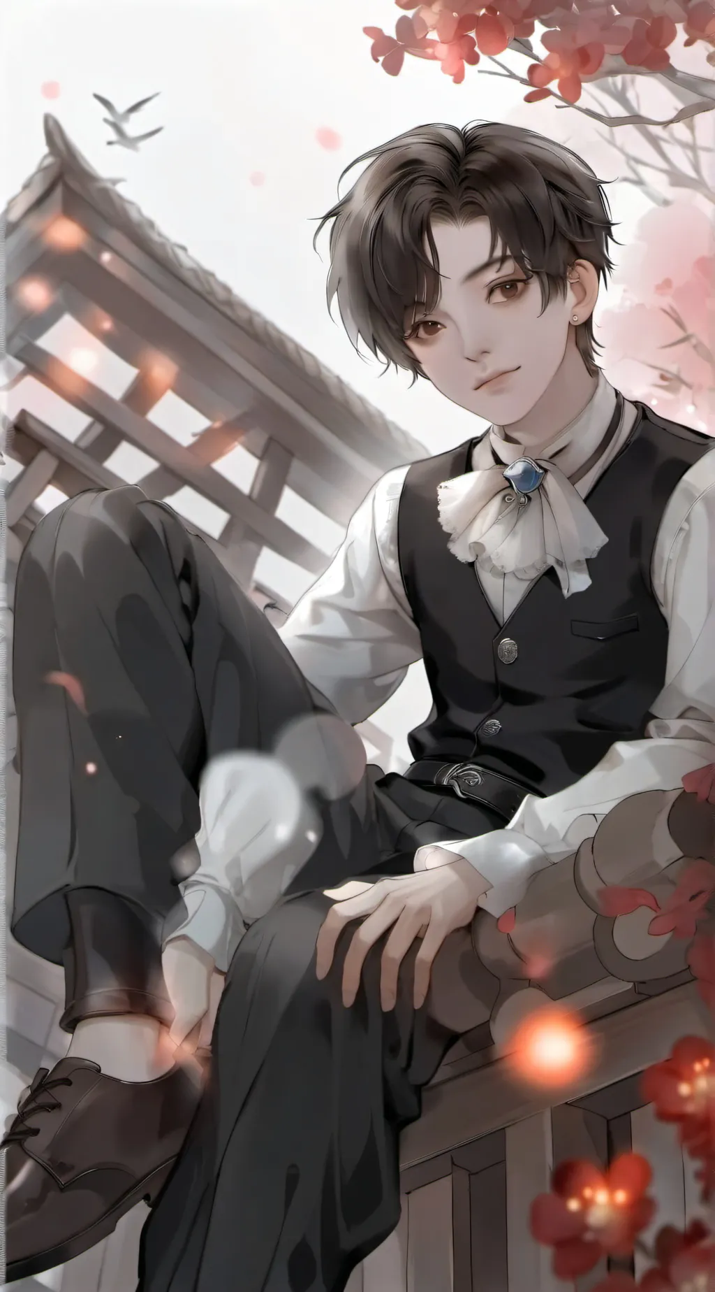 ai character: KJ verse and JJK  background