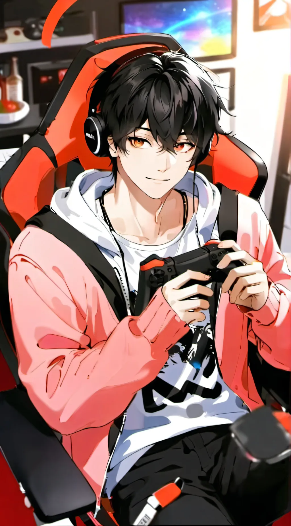 ai character: Leo background