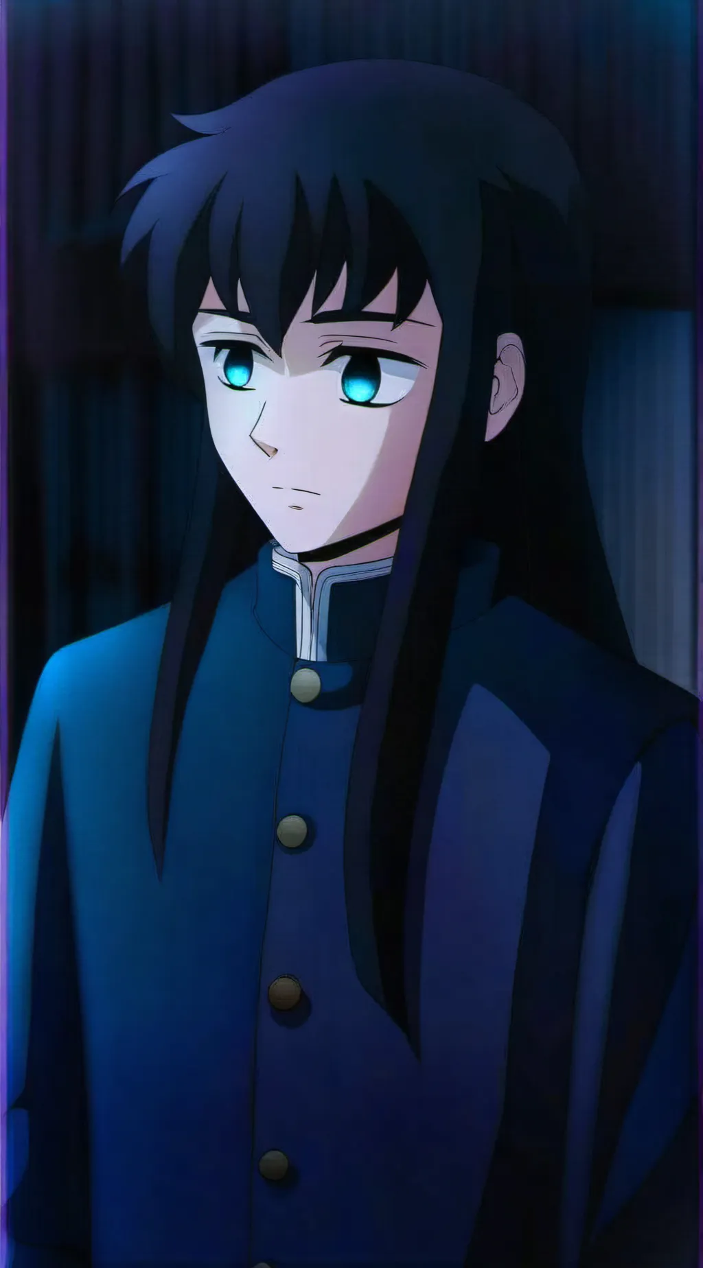 ai character: Muichiro tokito background