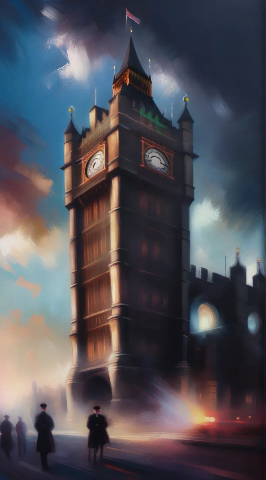 ai character: London  background