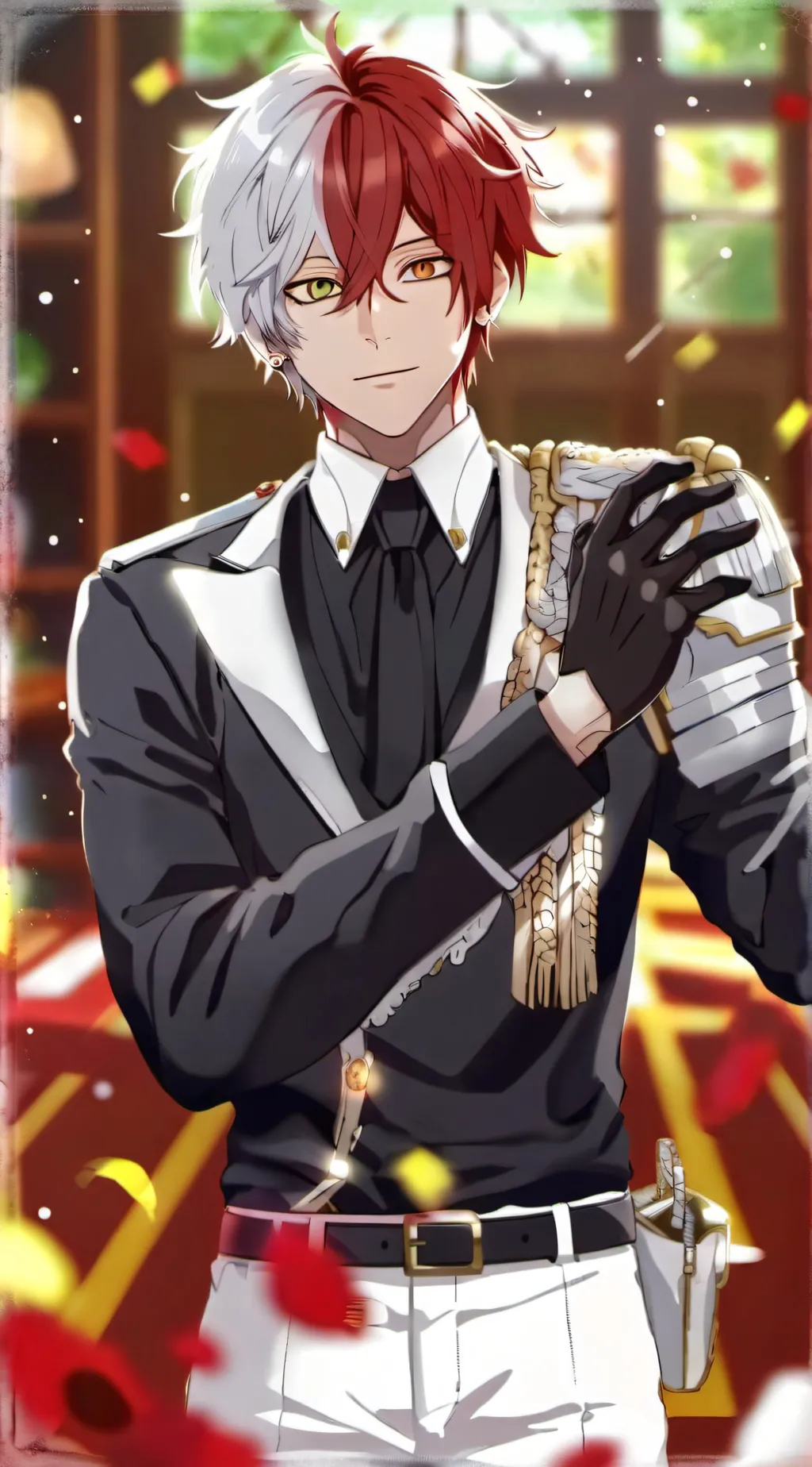 ai character: Todoroki is real!😱 background