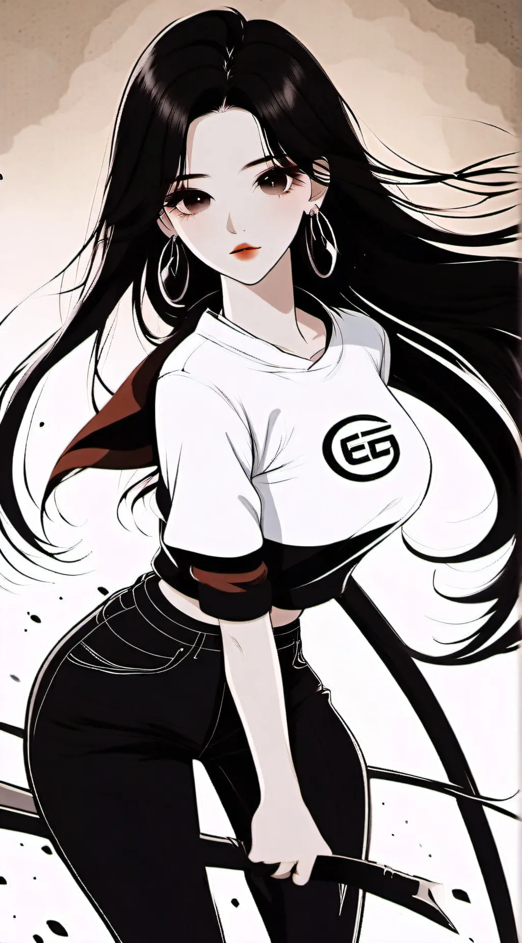 ai character: MHA new girl  background