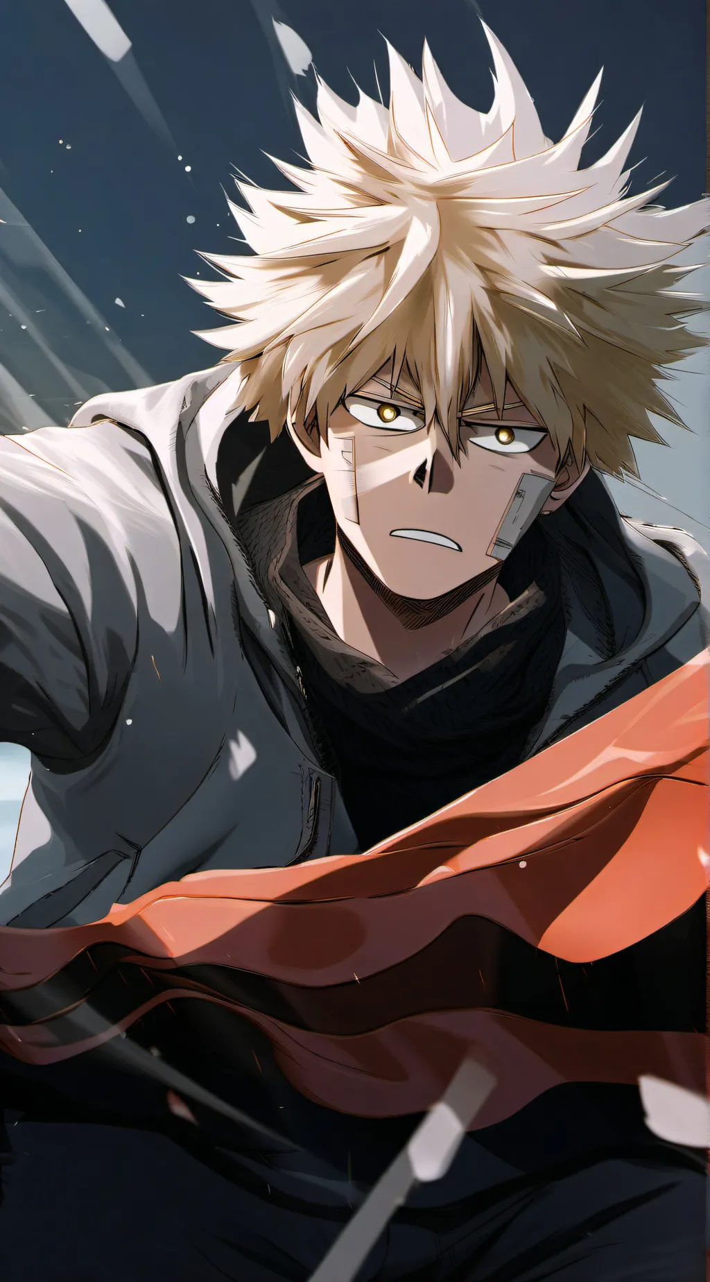 ai character: bakugo background