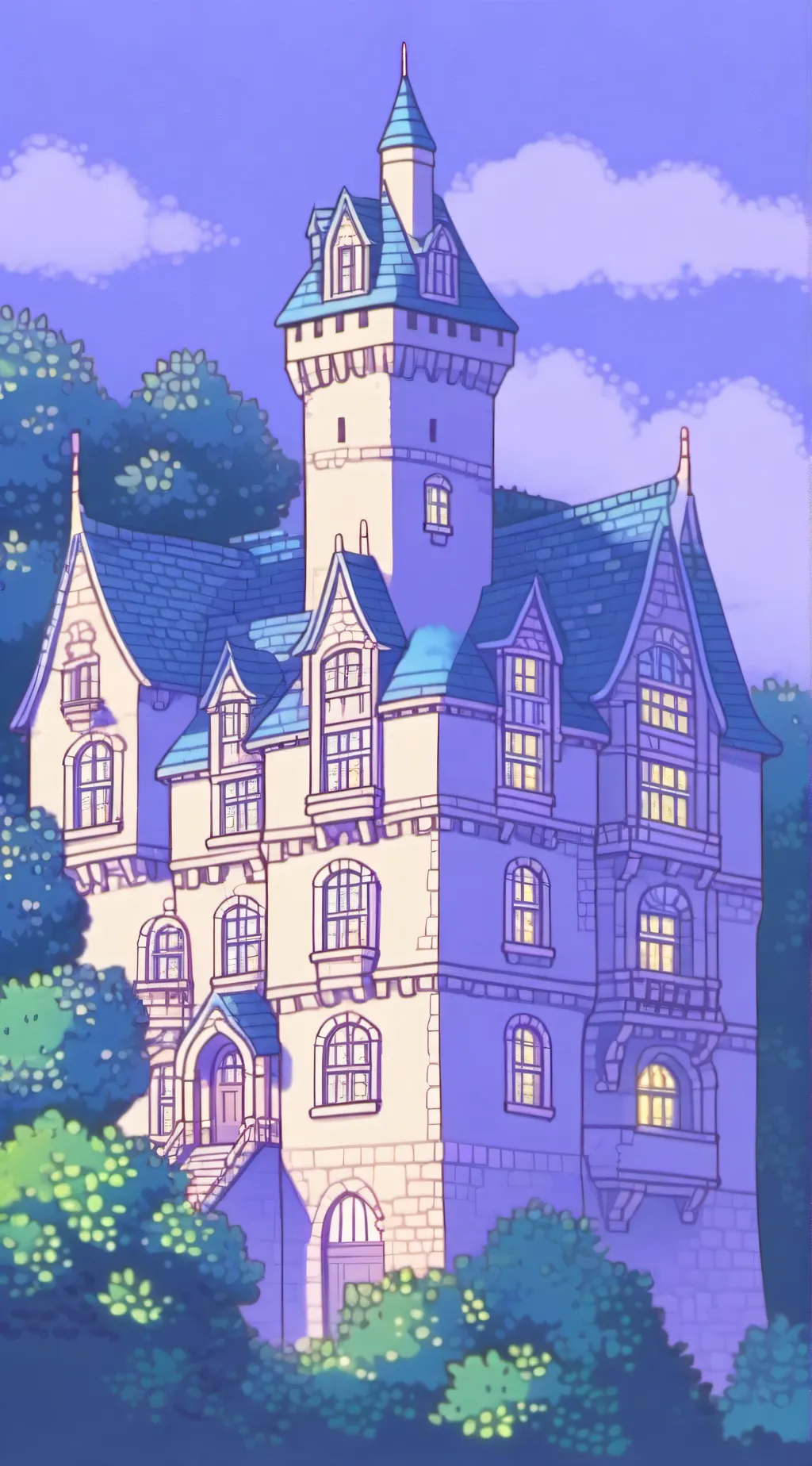 ai character: Monster High! background