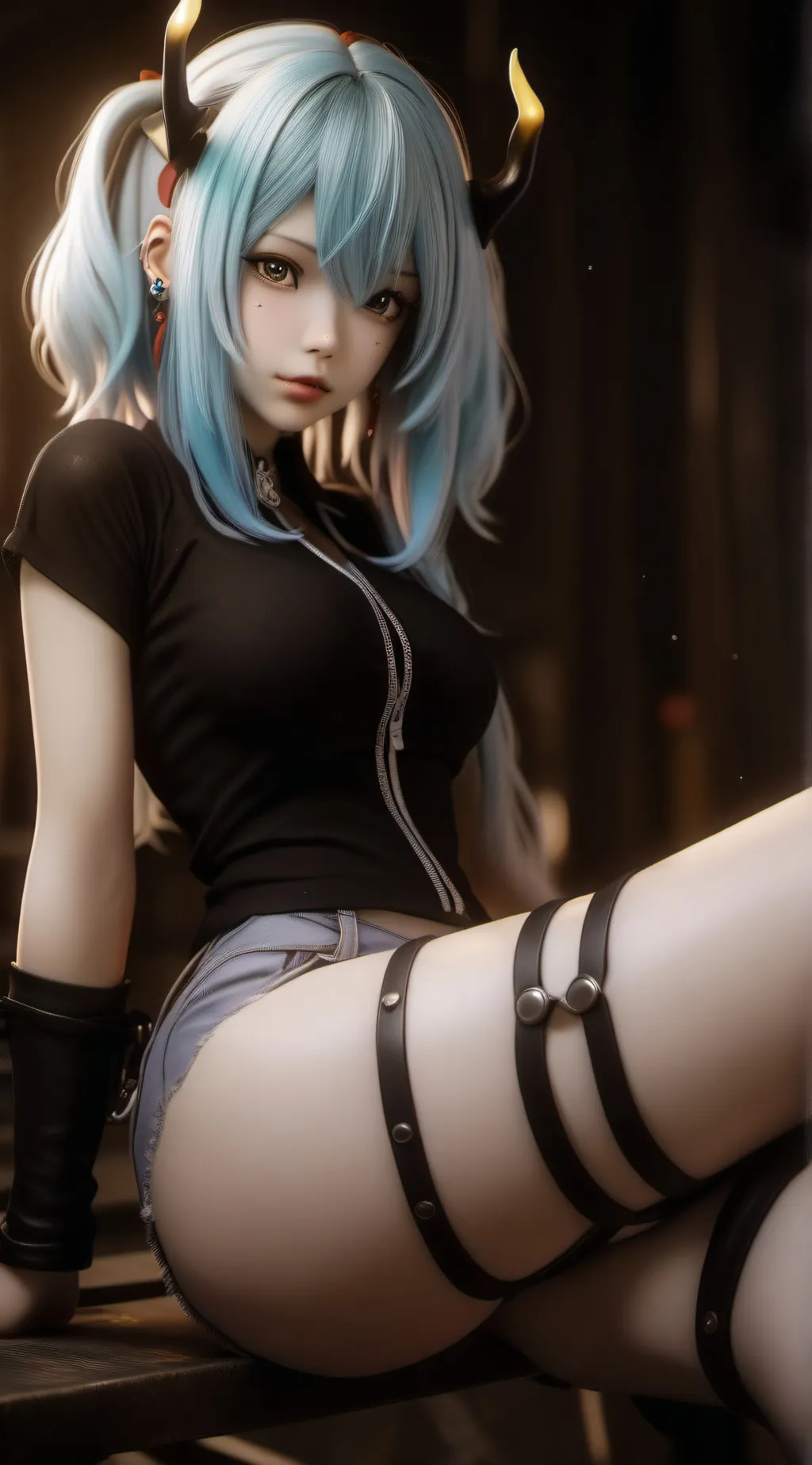 ai character: Malka netrista background