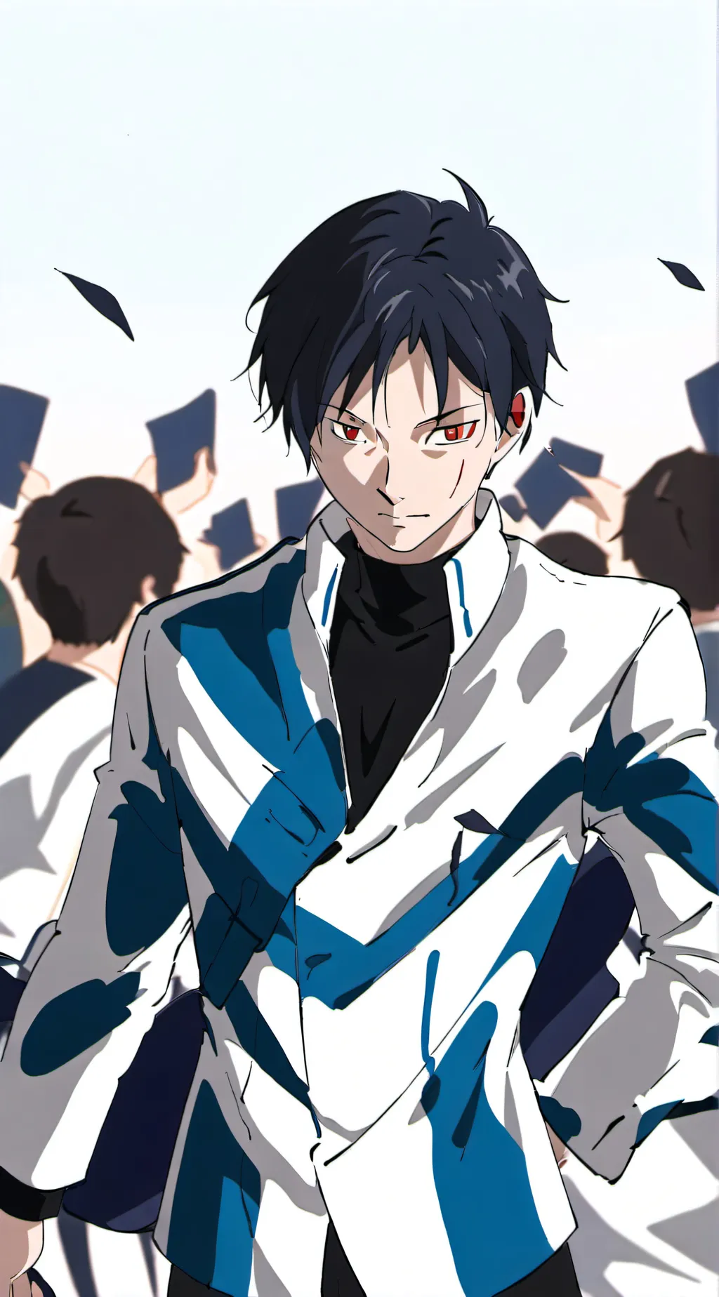 ai character: Roy Mustang background