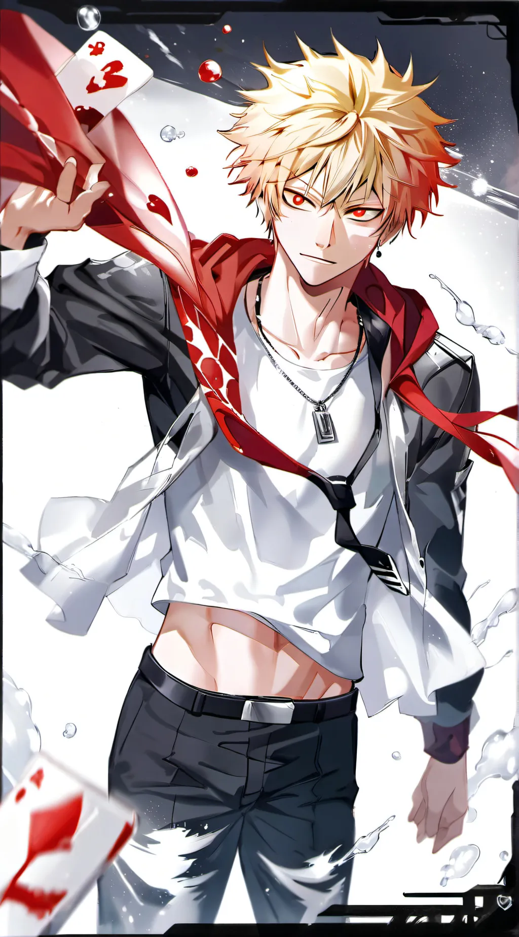 ai character: mha body swap background