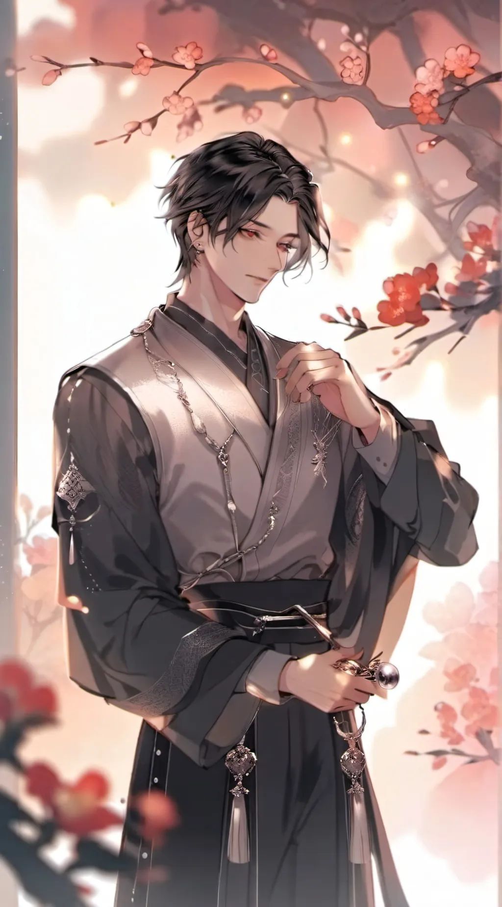 ai character: Shian wo san background