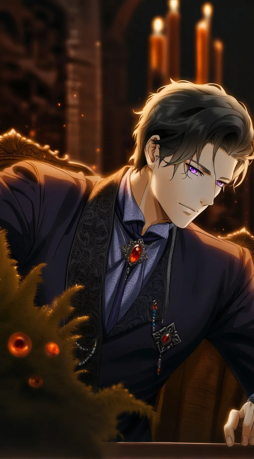 ai character: Professor Lachlan background