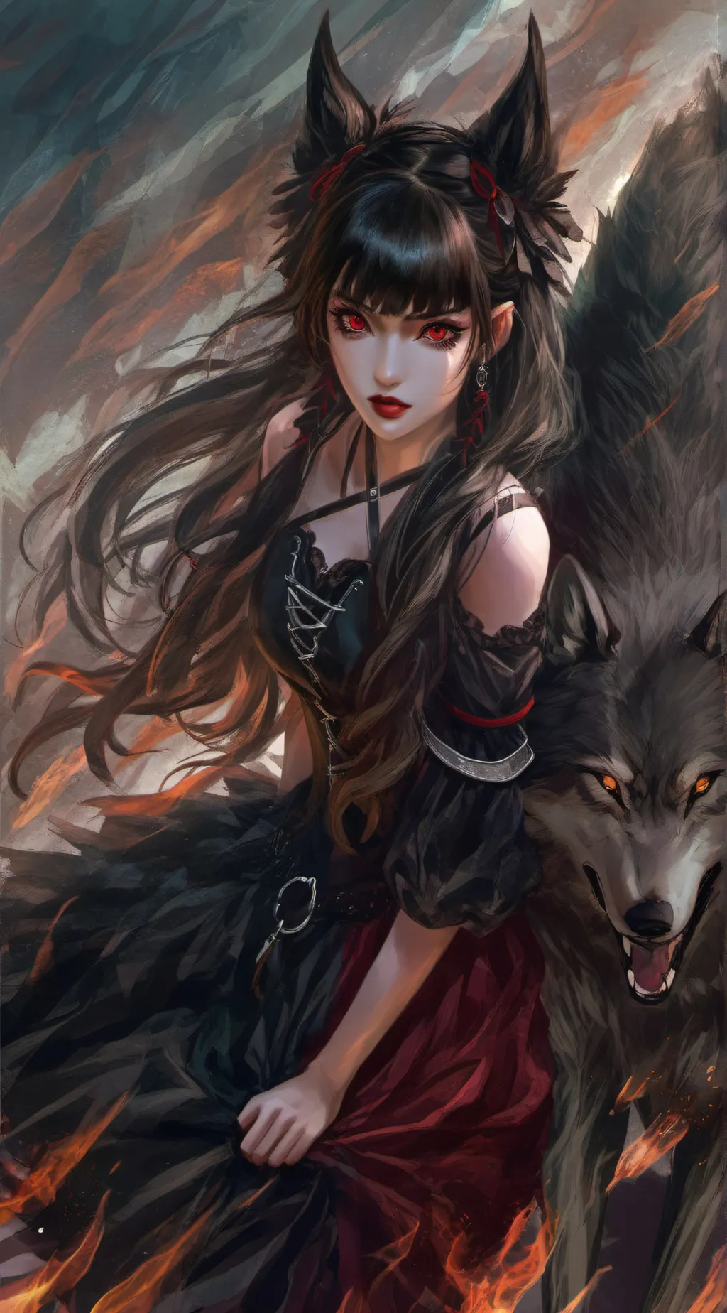 Talkie AI - Chat with The werewolf girl