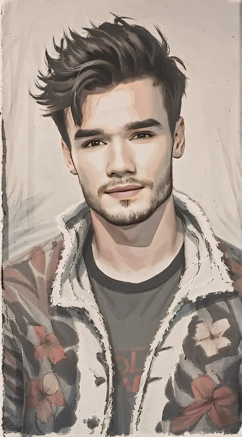 ai character: Liam Payne background
