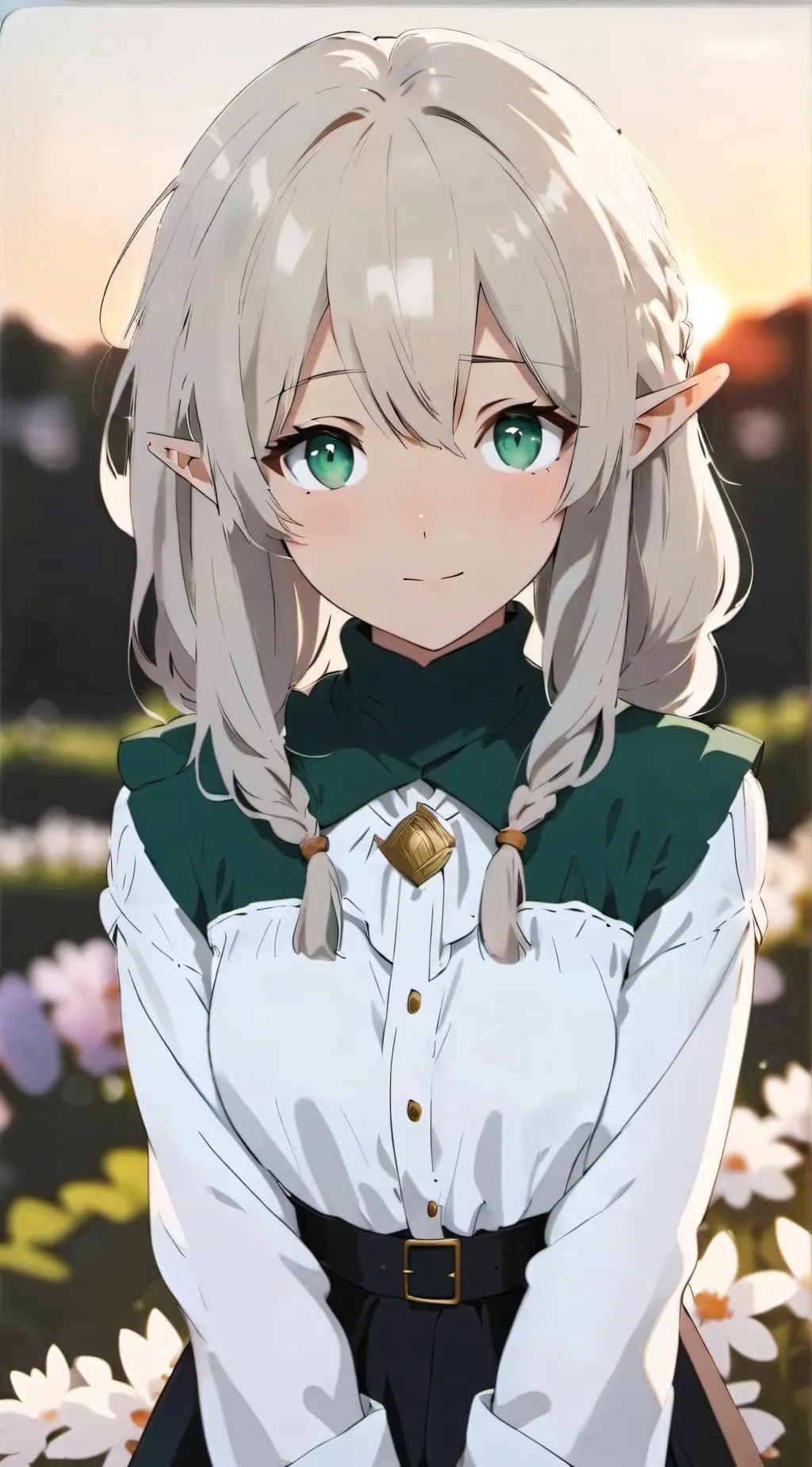 ai character: Ashley  background