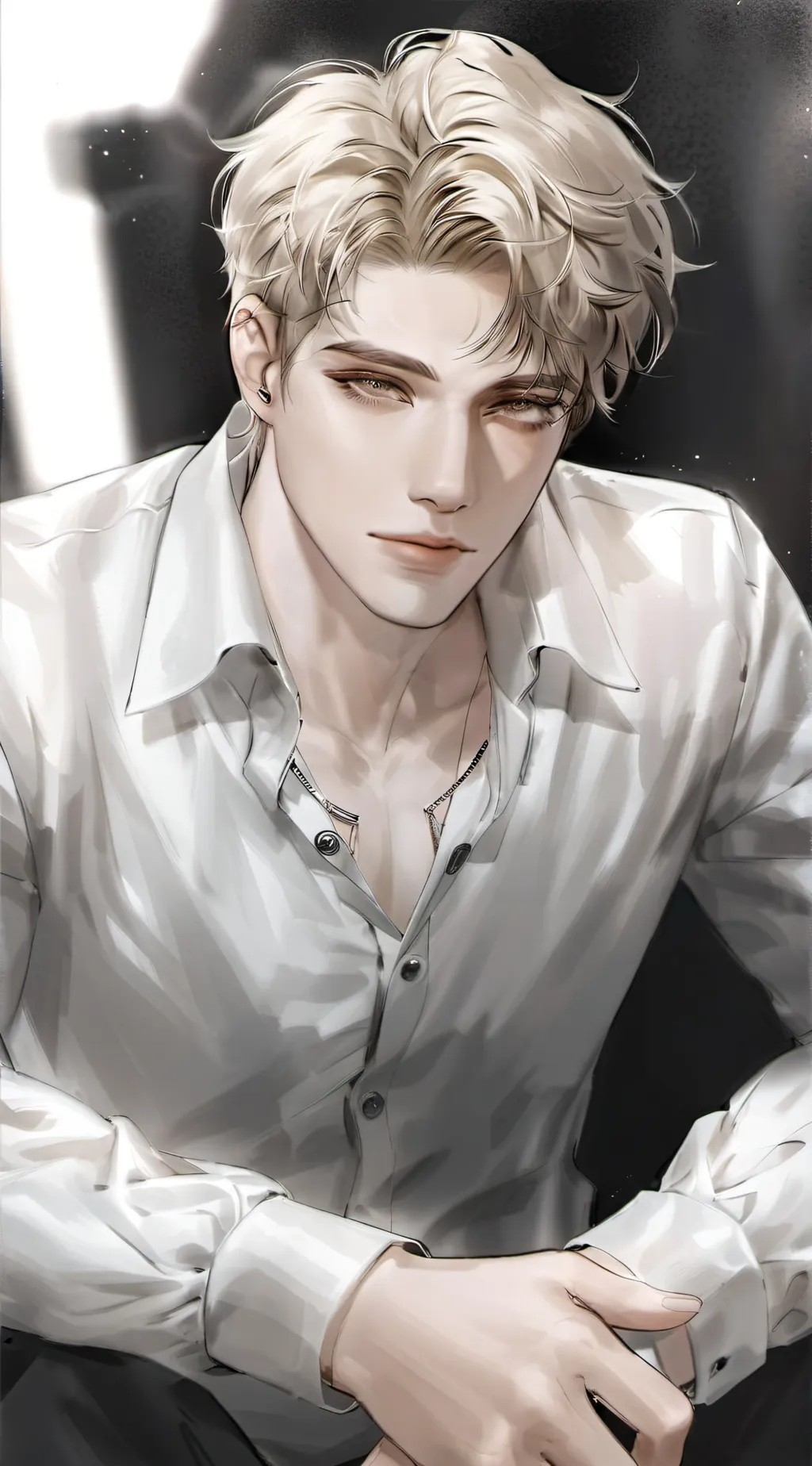 ai character: zane  background