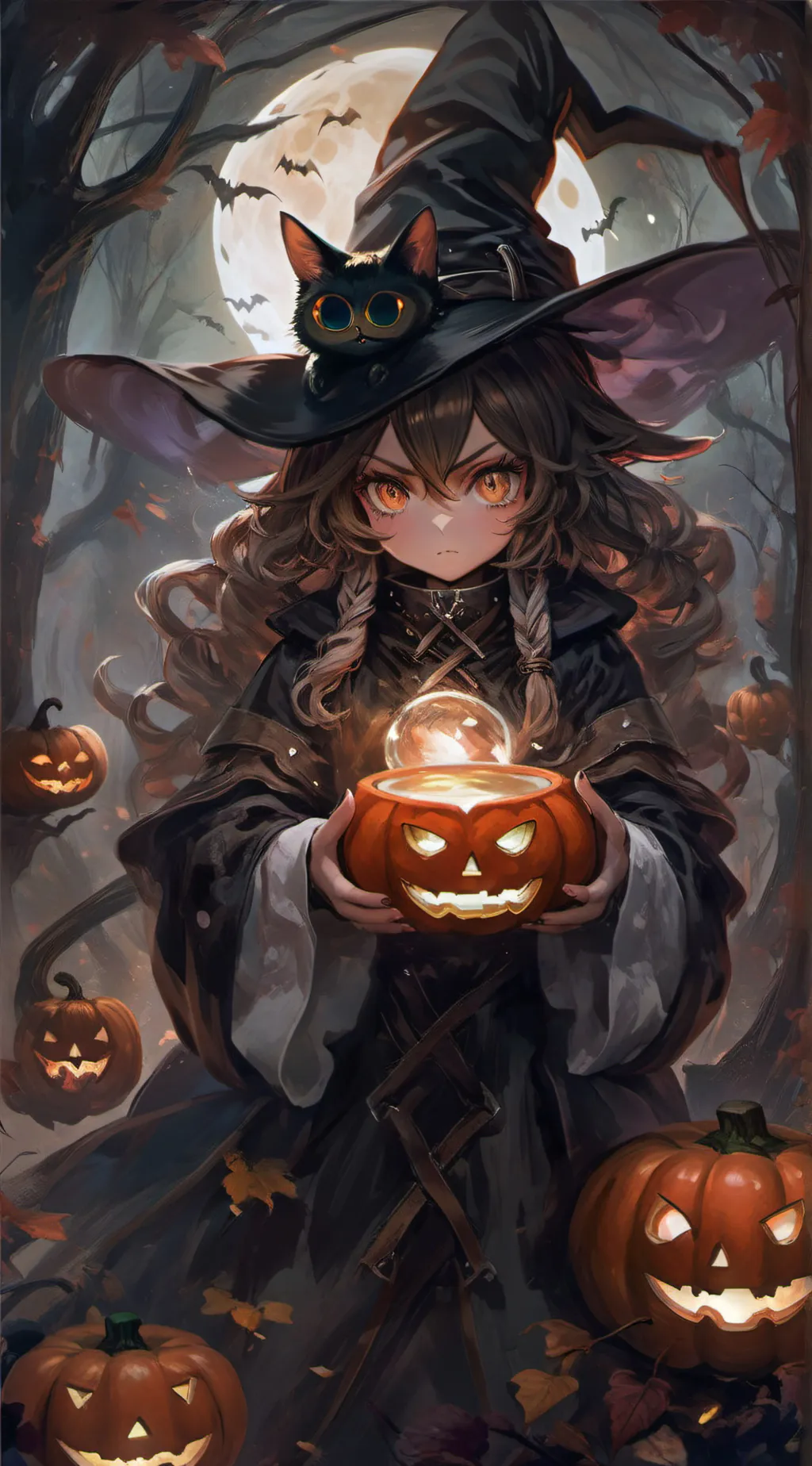 ai character: Luna background