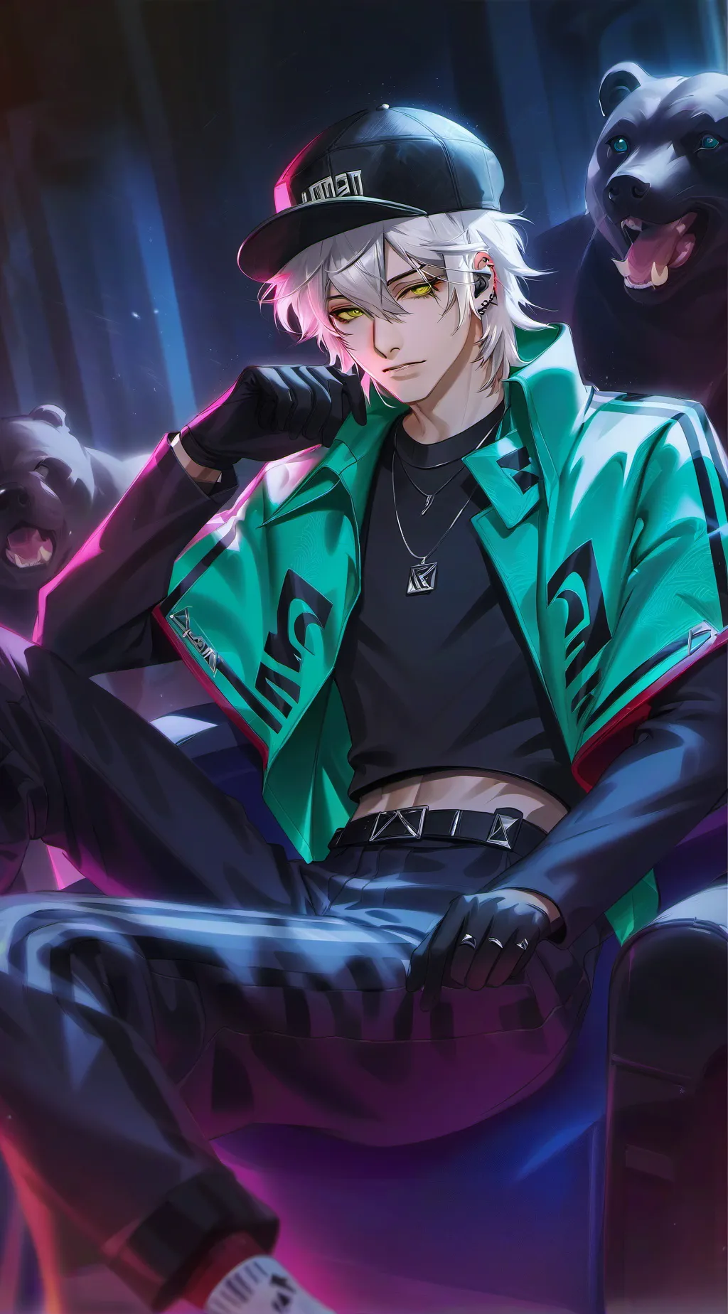 ai character: Zack background