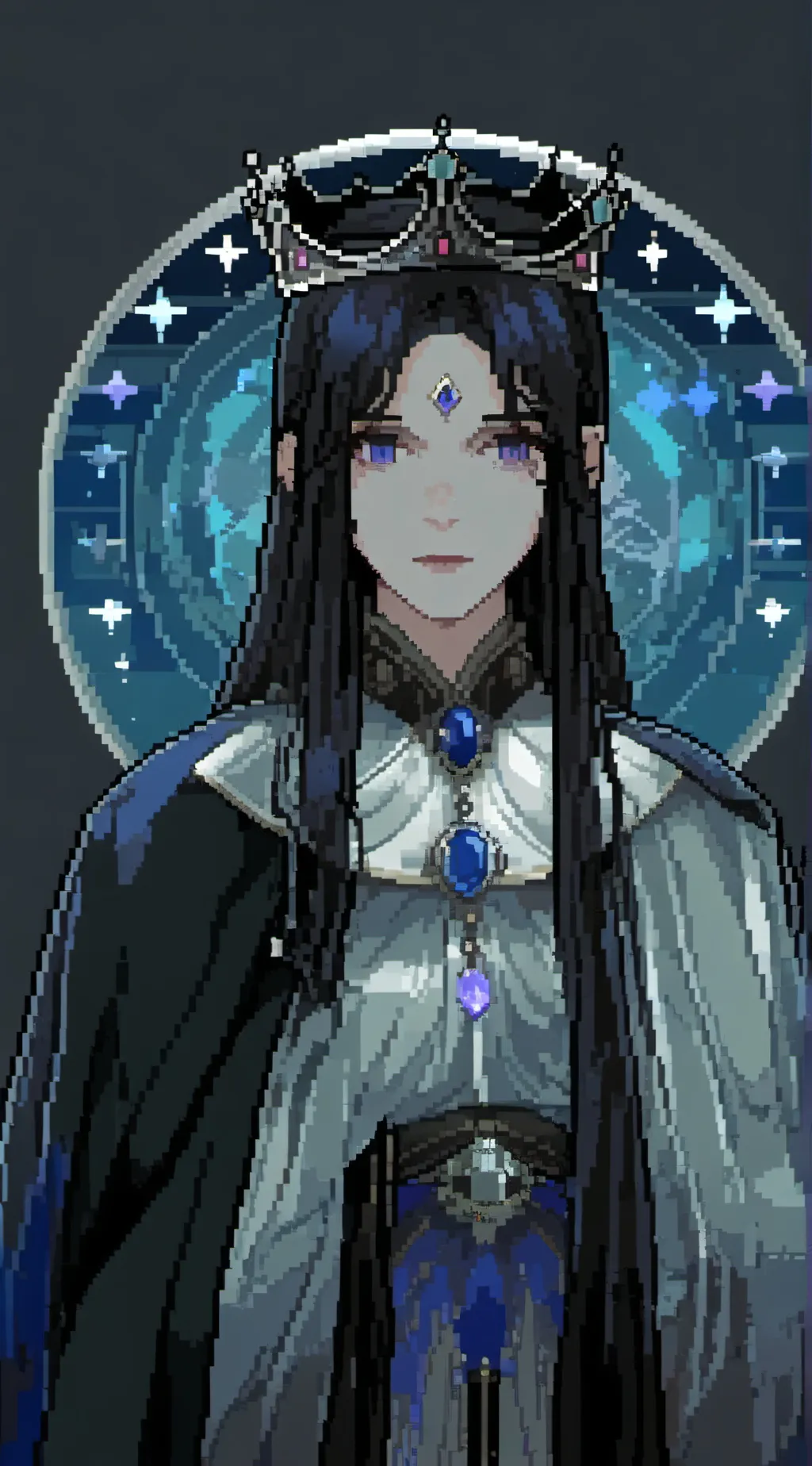 ai character: King Elias  background