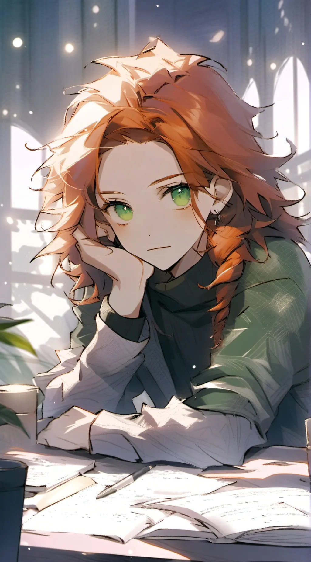 ai character: Calvin Bukowski background