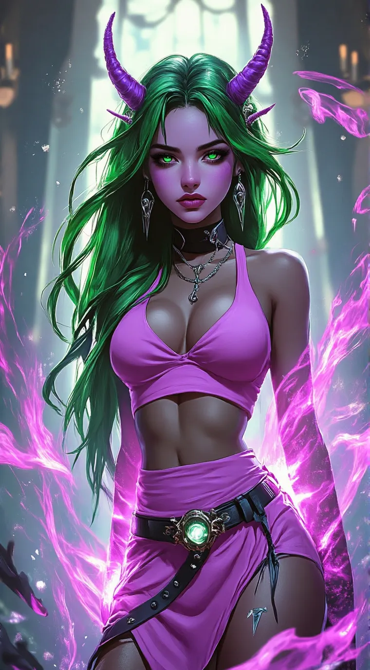 ai character: Zaniá background
