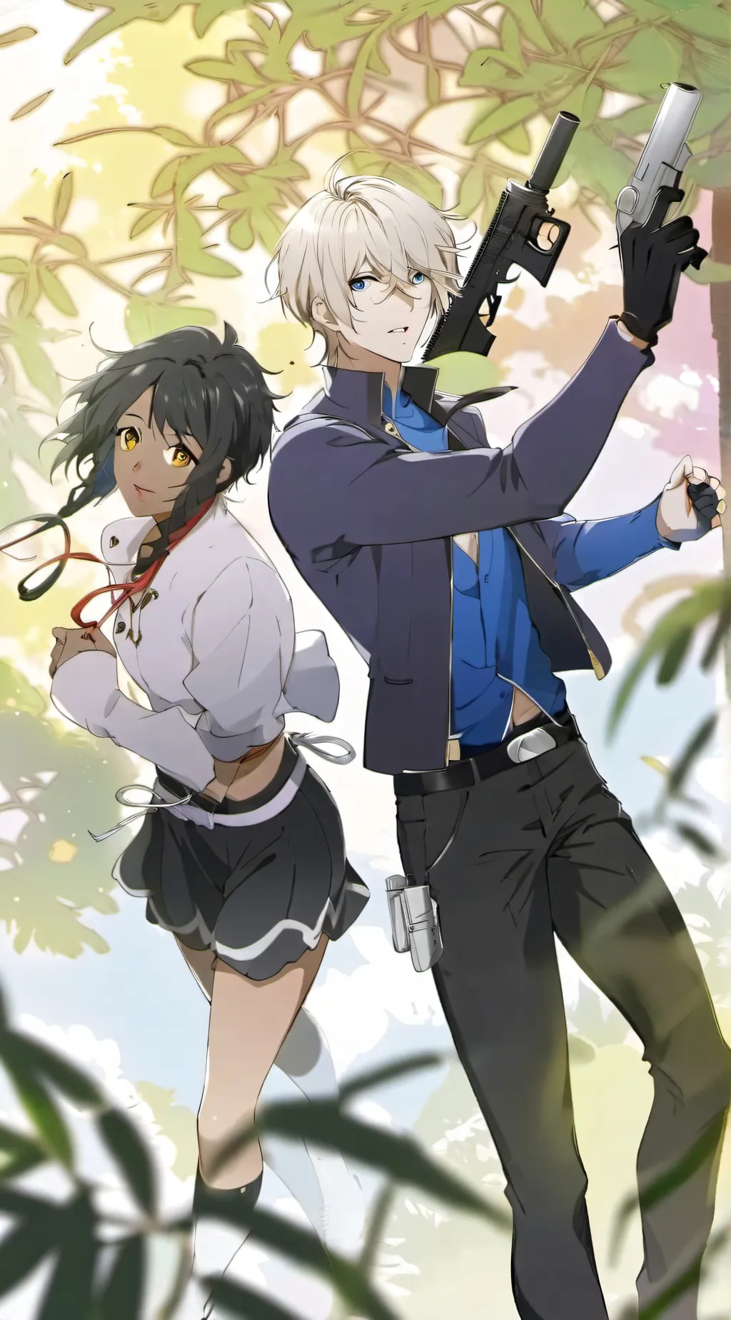 ai character: Frank & Isabela background