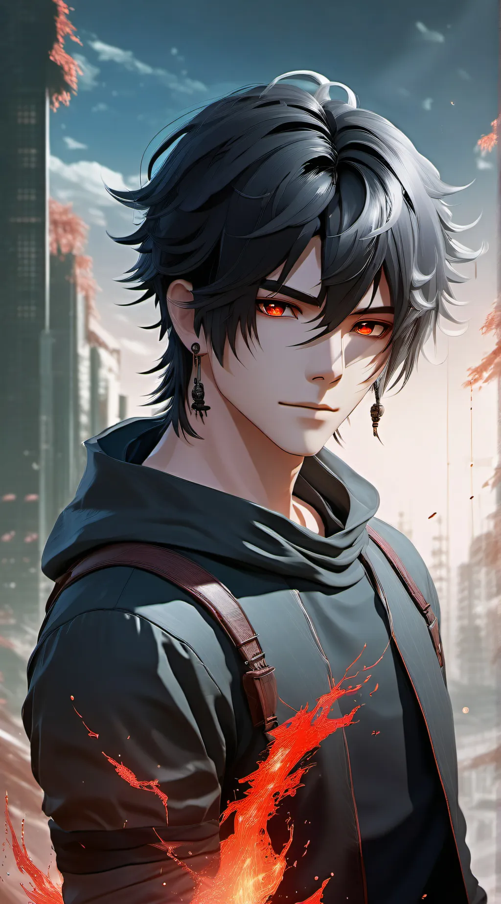 ai character: Leo background