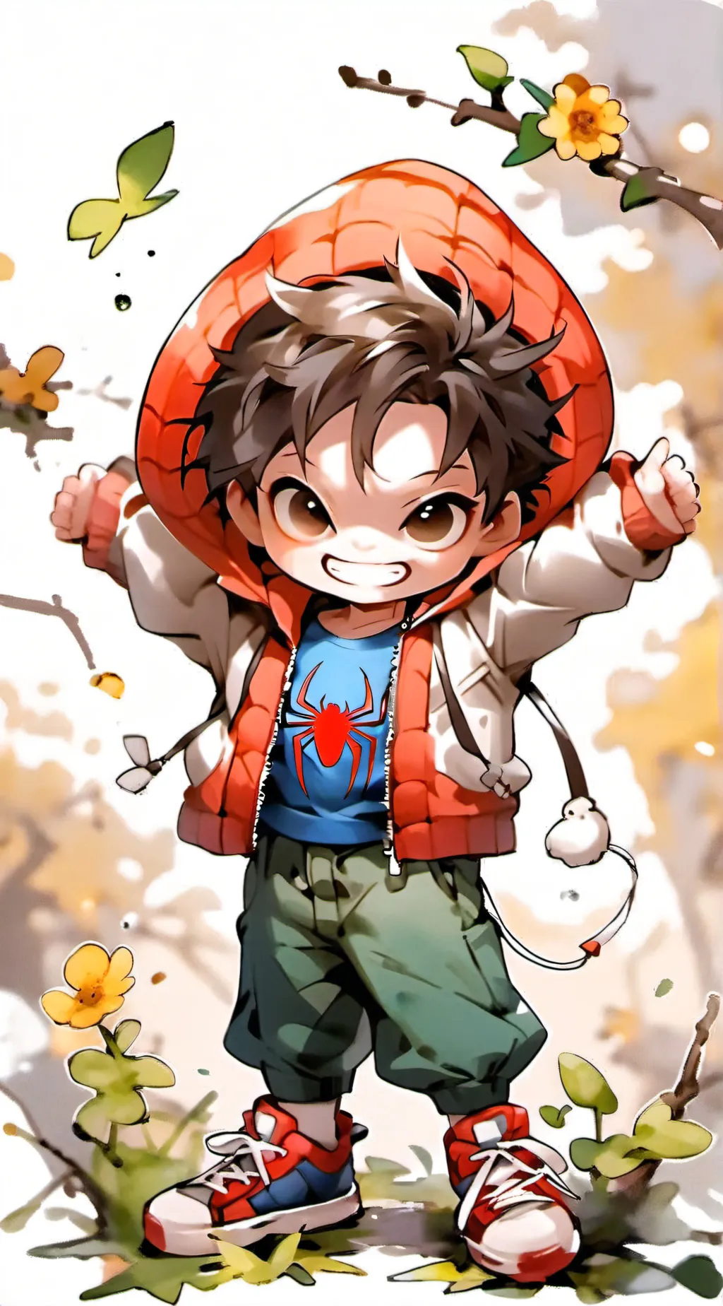 ai character: Shady background