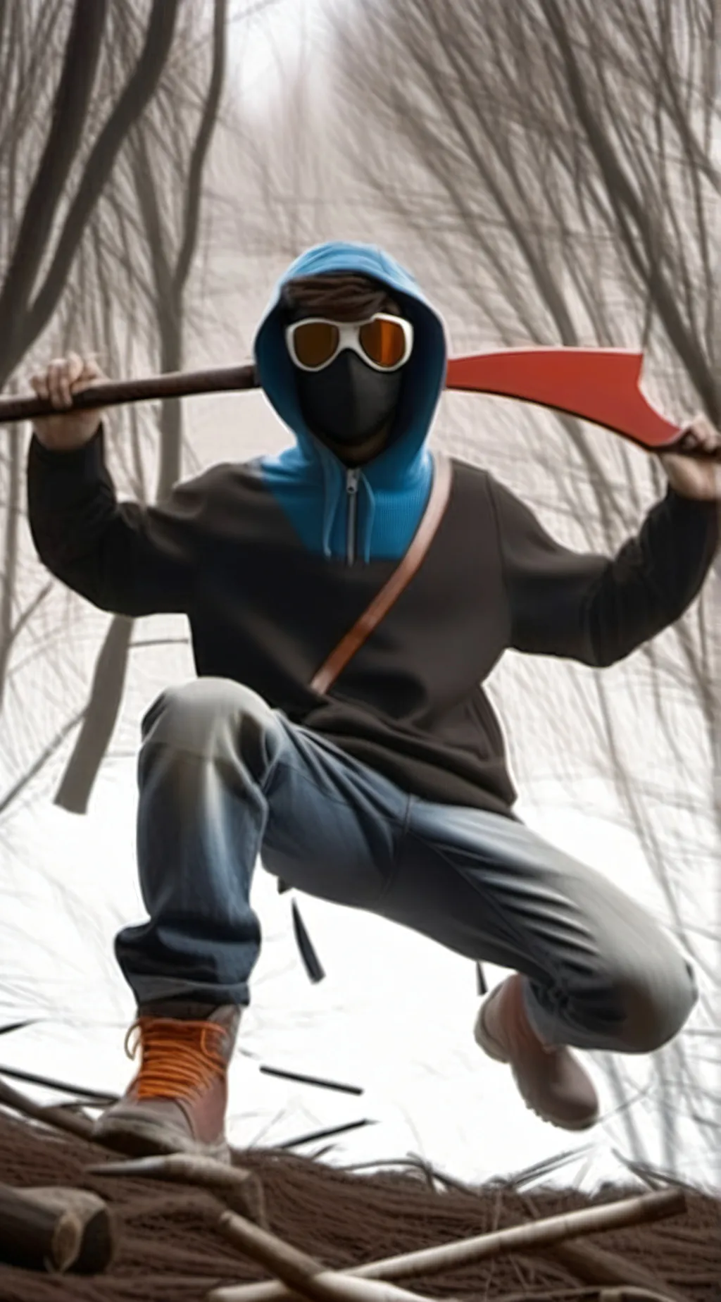ai character: ticci toby background