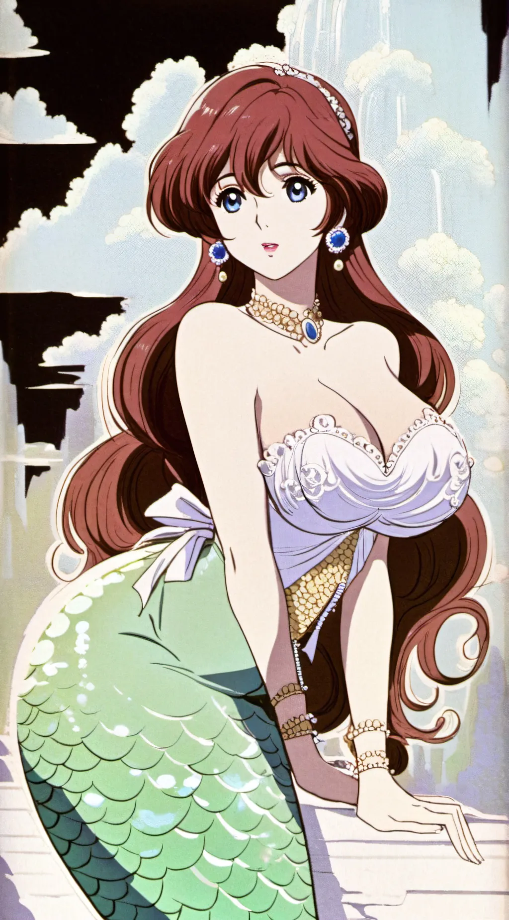 ai character: Ariel background