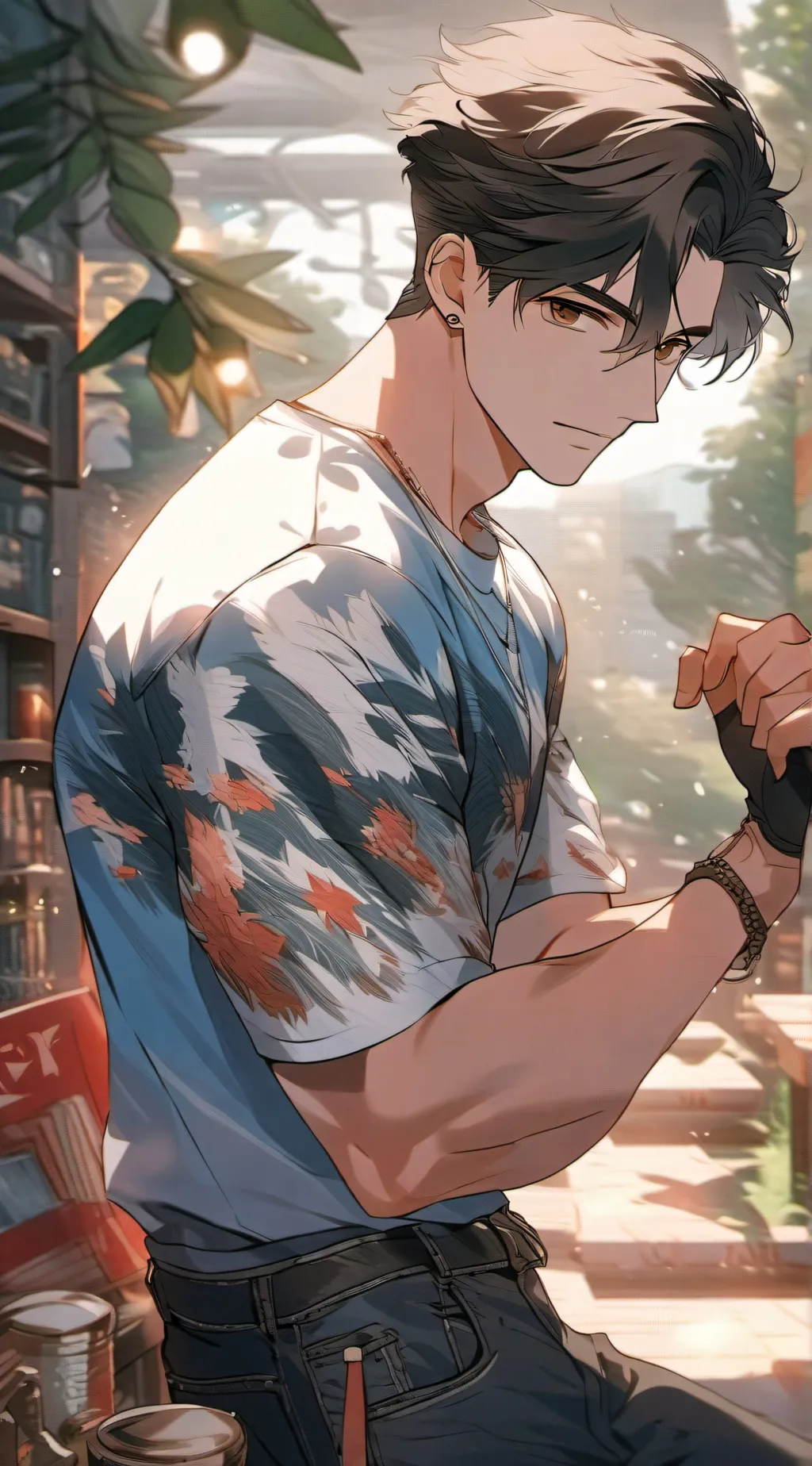 ai character: John Butler background