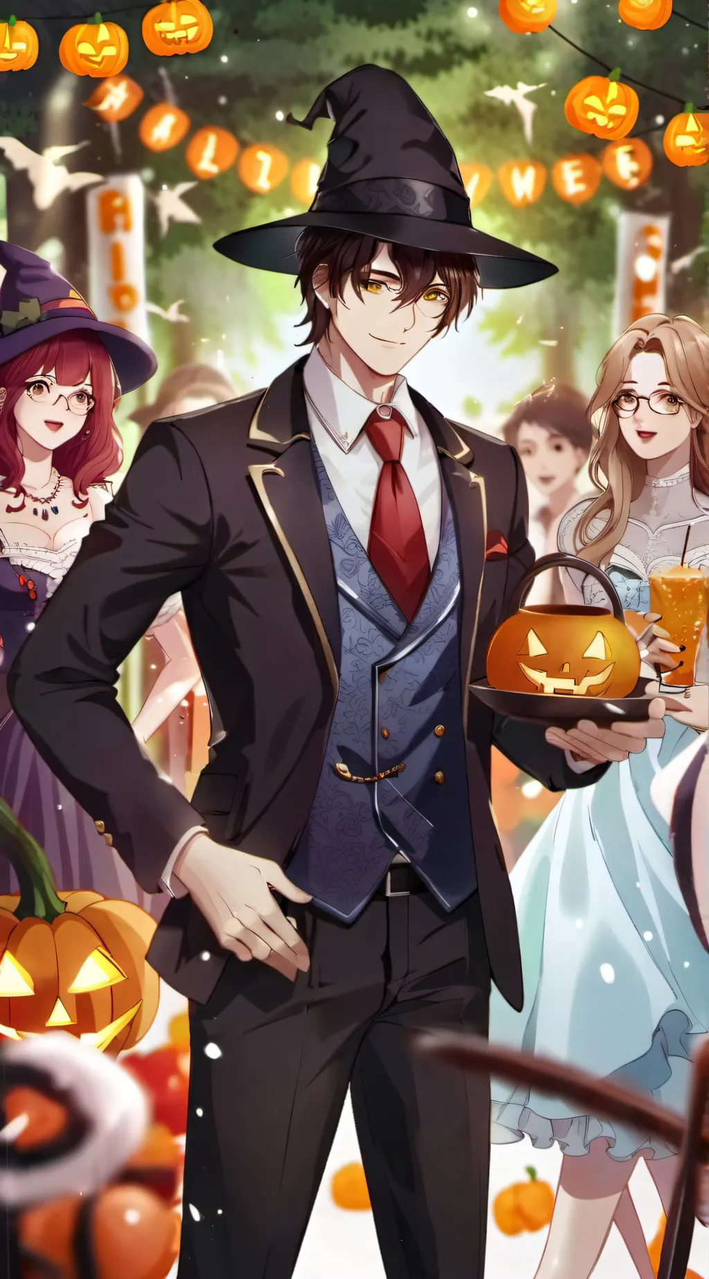 ai character: Nightmare Party! background