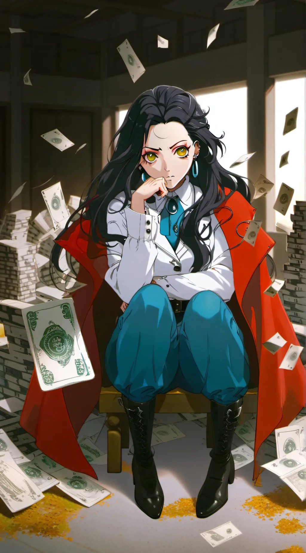 ai character: lila background