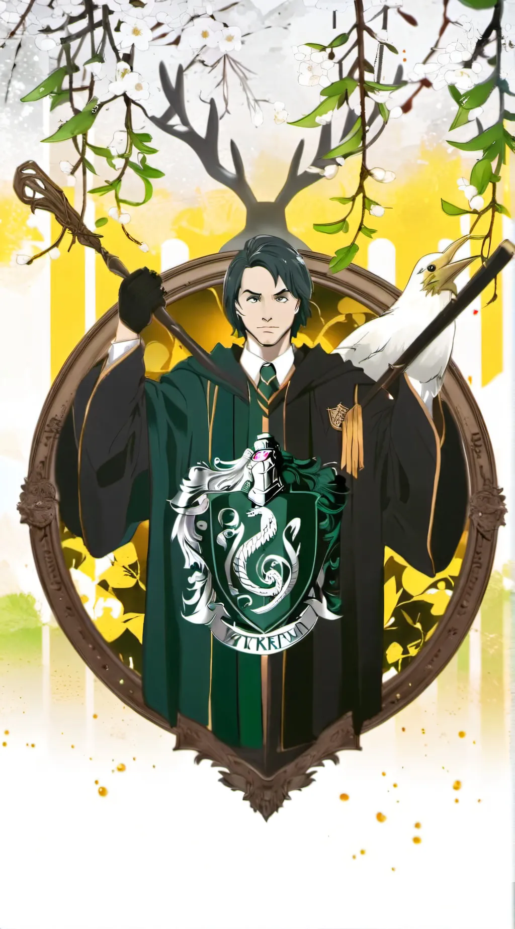 ai character: Caelum background