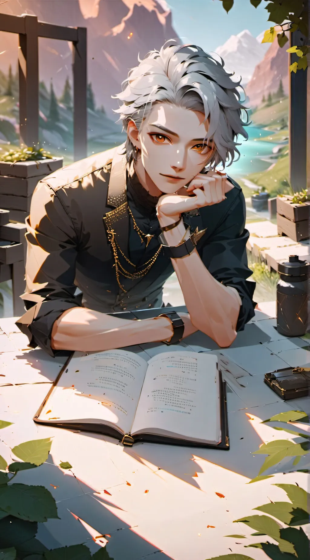 ai character: Andrew  background