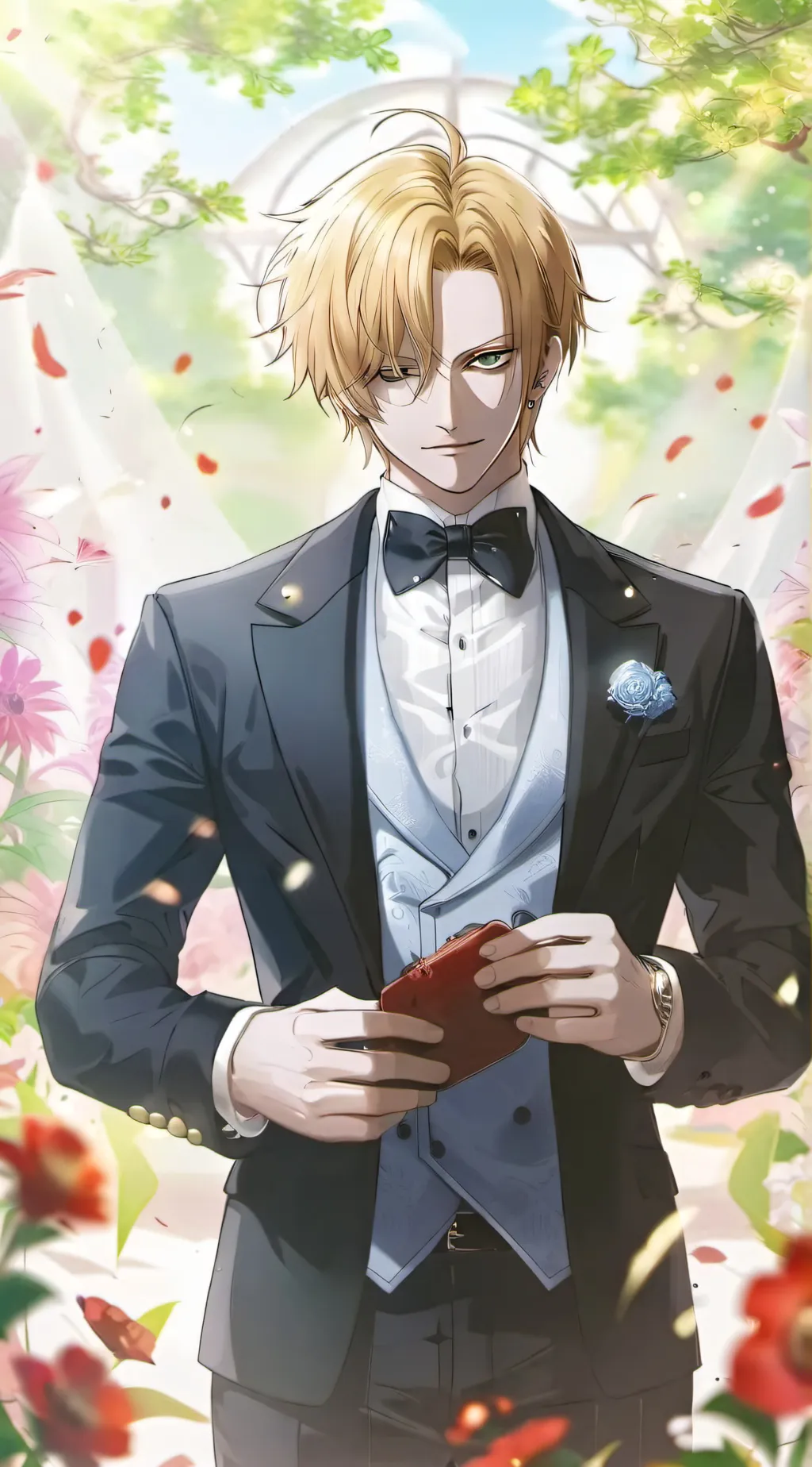 ai character: sanji background