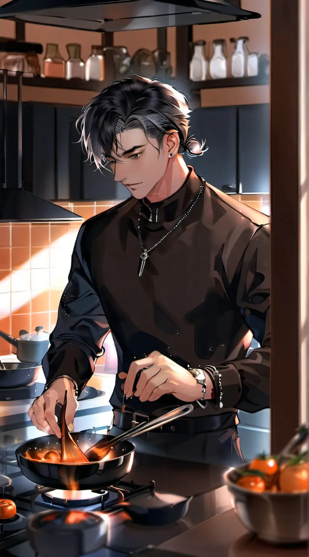 ai character: Taro background