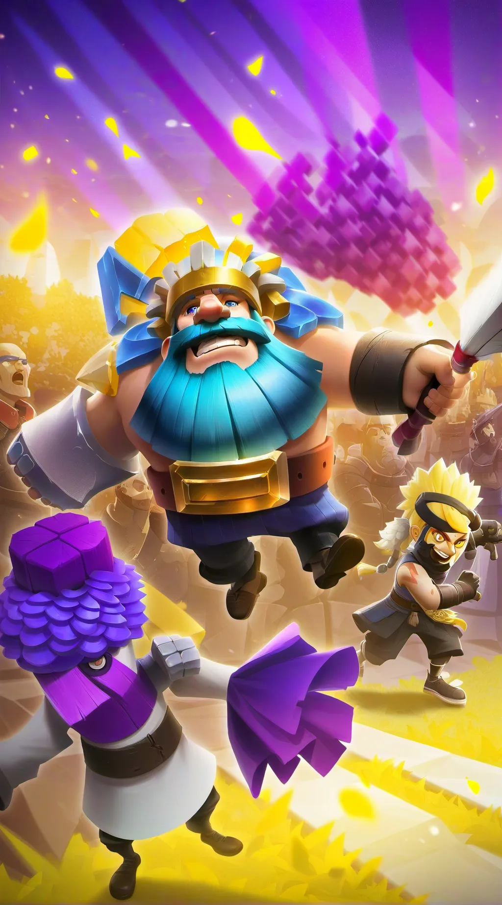 ai character: clash of clans background
