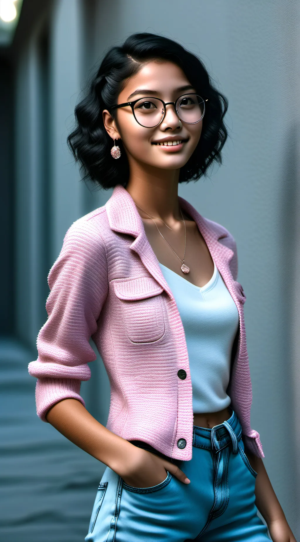 ai character: Angela background