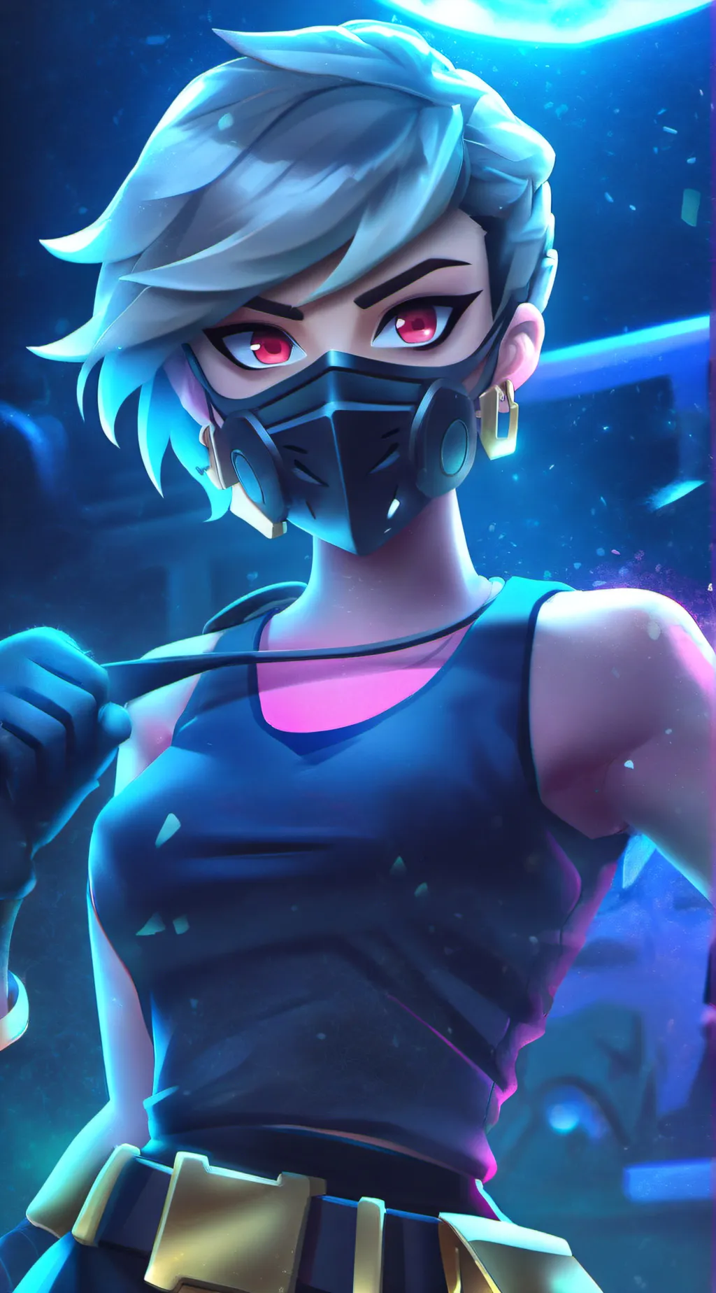 ai character: Hush background