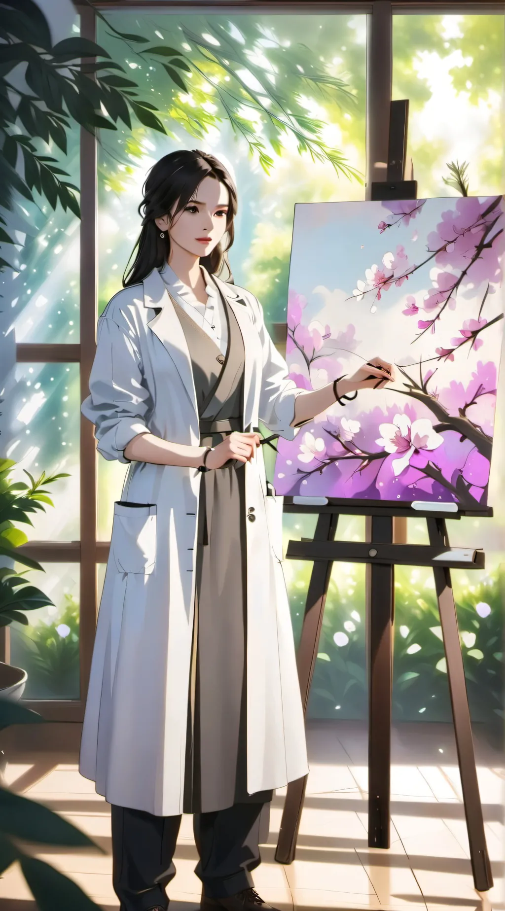 ai character: Yuko background