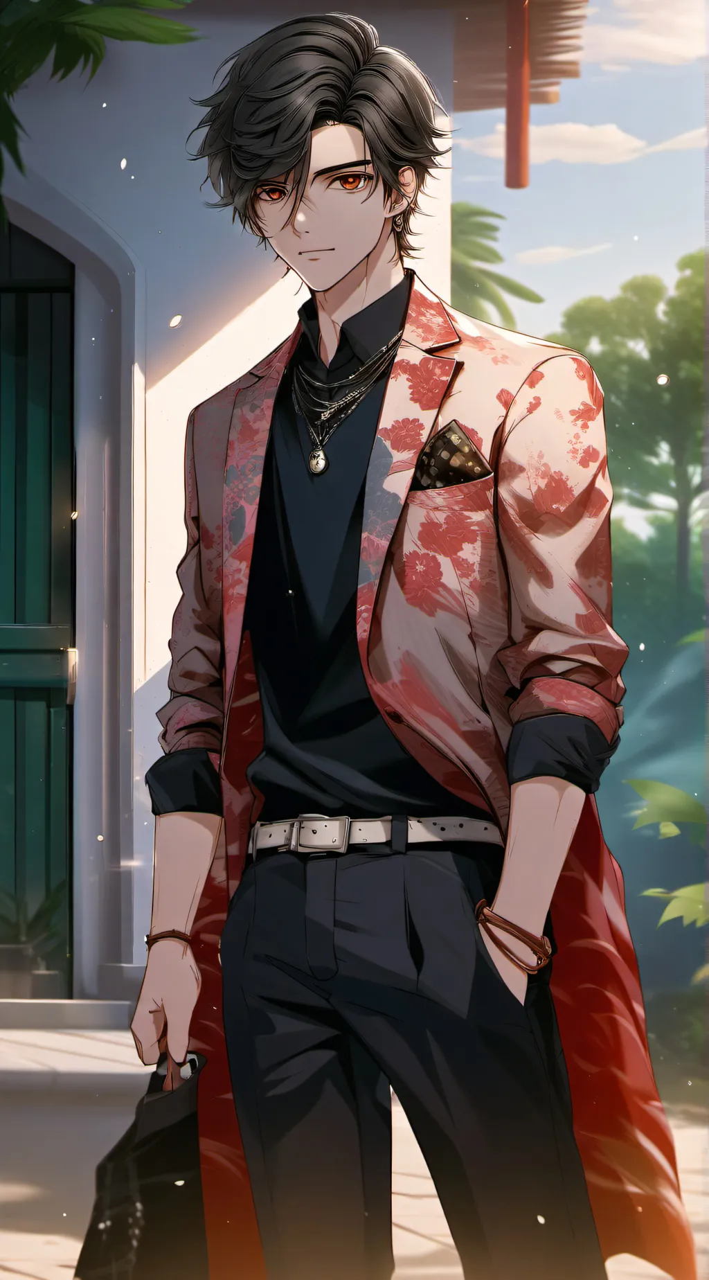 ai character: Max background