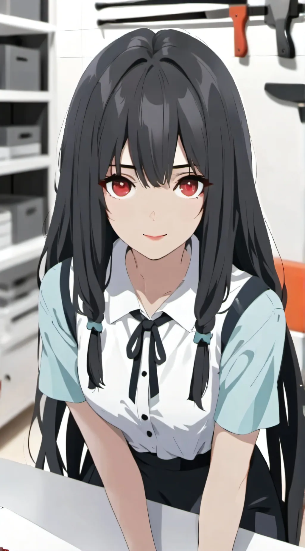 ai character: Asami background