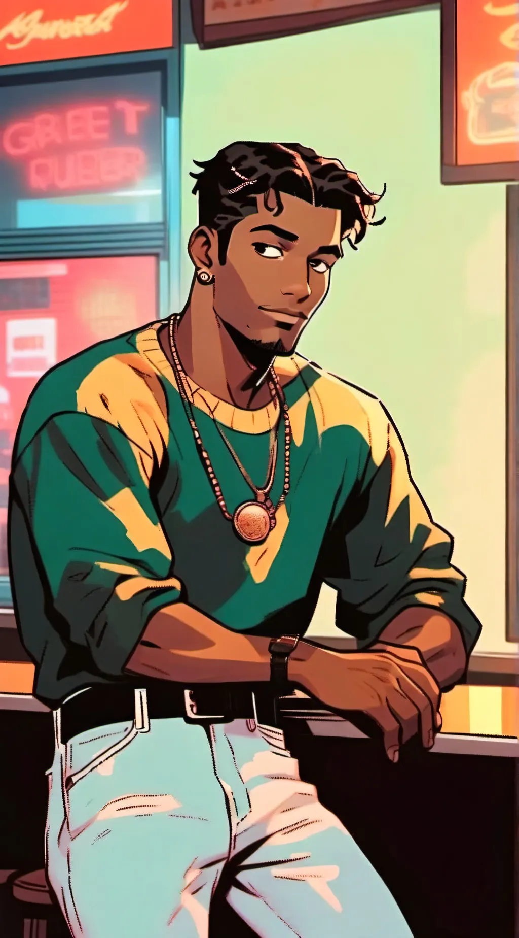 ai character: Eric background