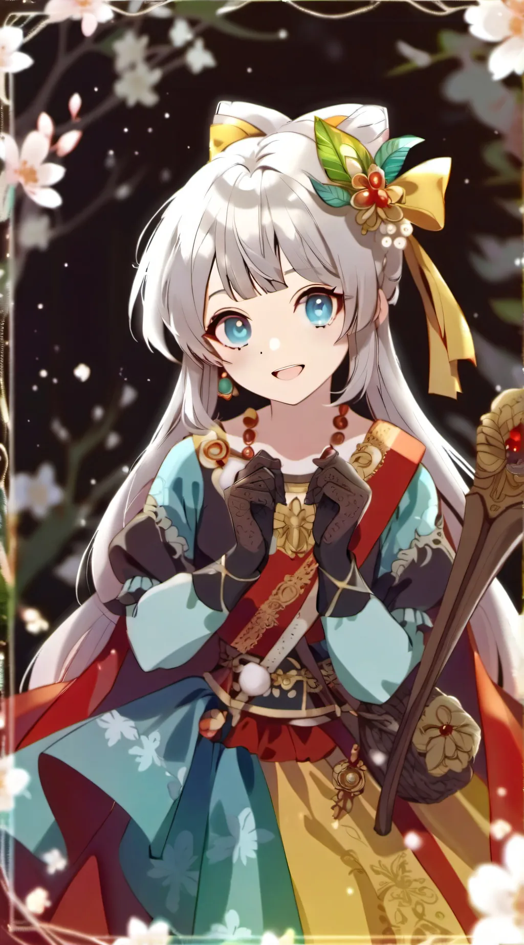 ai character: Lilly background