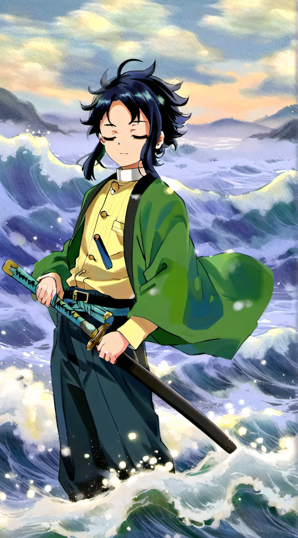 ai character: Muichiro background