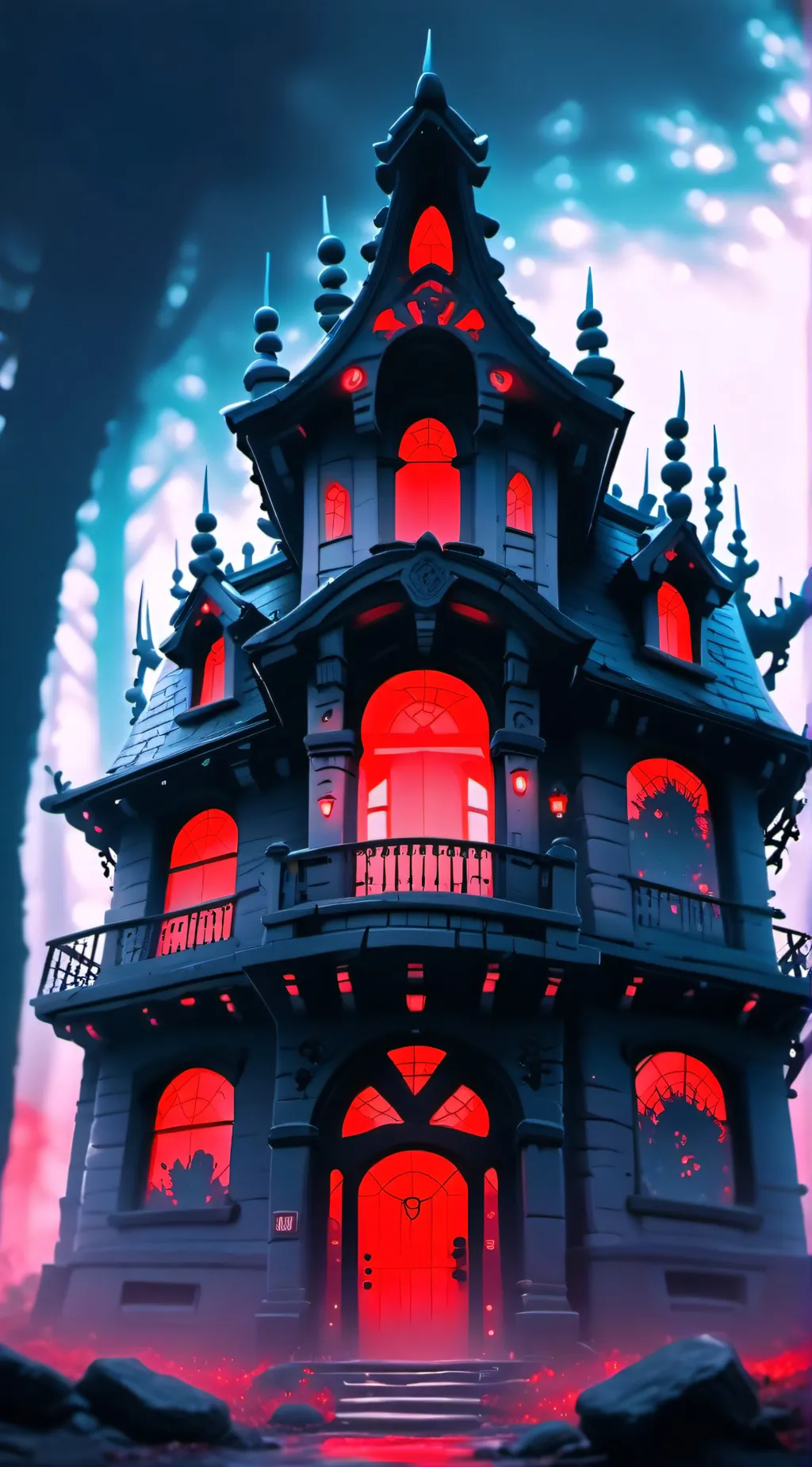 ai character: Hazbin hotel talk background