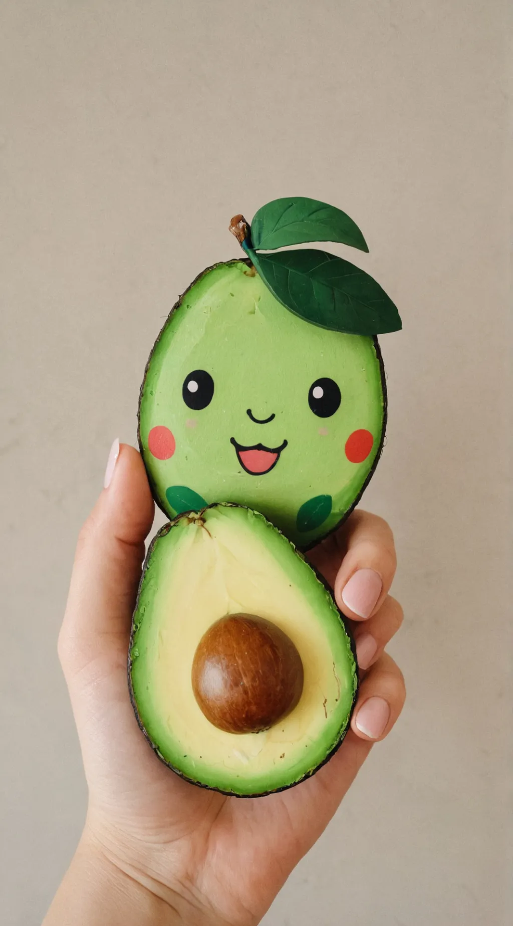 ai character: Avi the Avocado 🥑  background