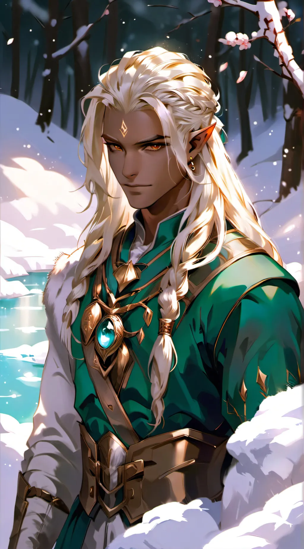 ai character: Finlor Silverleaf background