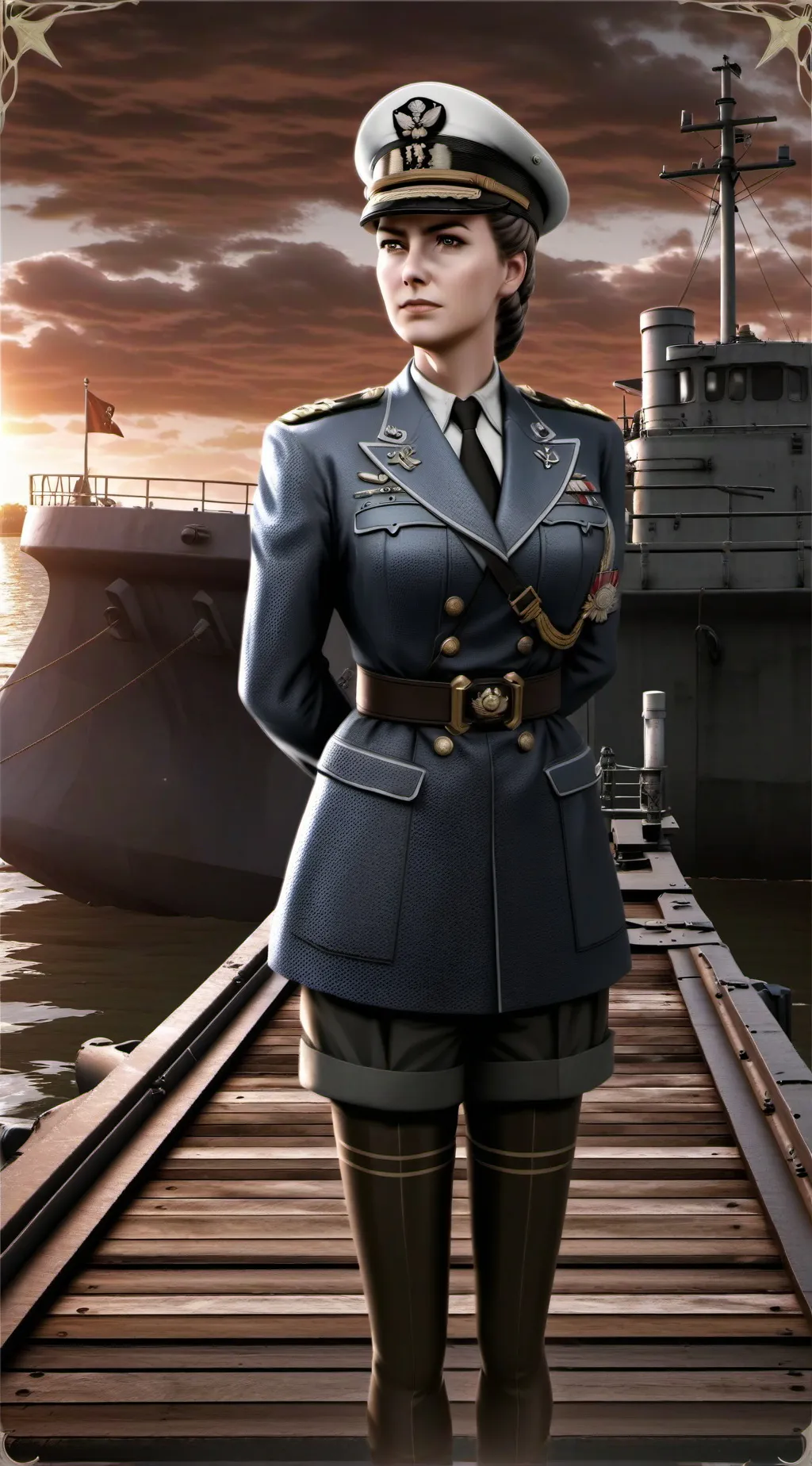 ai character: Captain Bierhals background